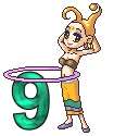 Imagen GIF de Numero chica animado