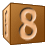 GIF animado (39340) Numero cubo letra