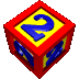 GIF animado (39293) Numero cubo letras
