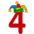 GIF animado (36576) Numero divertido