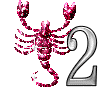GIF animado (38668) Numero escorpio