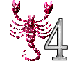 GIF animado (38670) Numero escorpio