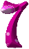 GIF animado (44722) Numero fucsia