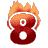 GIF animado (37673) Numero fuego