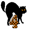 GIF animado (30036) Numero gato negro