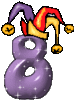 GIF animado (33535) Numero glitter divertida