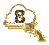 GIF animado (34428) Numero glitter pistola