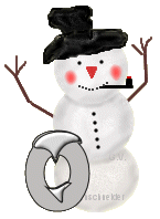 GIF animado (41237) Numero hombre nieve