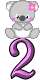 GIF animado (30276) Numero koala