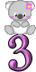 GIF animado (30277) Numero koala