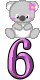 GIF animado (30280) Numero koala