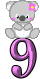 GIF animado (30283) Numero koala