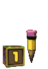 GIF animado (39604) Numero lapiz