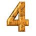 GIF animado (37048) Numero madera