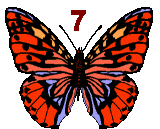GIF animado (30516) Numero mariposa
