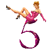 GIF animado (43491) Numero mujer