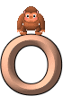 GIF animado (30813) Numero orangutan