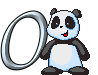 GIF animado (31335) Numero oso panda