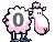 GIF animado (31463) Numero oveja lana