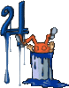 GIF animado (43758) Numero pintor