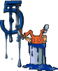 GIF animado (43759) Numero pintor
