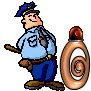 GIF animado (43792) Numero policia