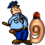 GIF animado (43801) Numero policia