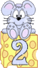 GIF animado (32153) Numero raton queso
