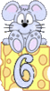 GIF animado (32157) Numero raton queso