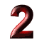 GIF animado (44106) Numero rojo verde