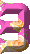 GIF animado (45018) Numero rosa