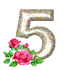 GIF animado (37163) Numero rosas