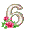 GIF animado (37164) Numero rosas