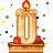 GIF animado (36734) Numero tarta