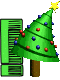 GIF animado (40697) Signo admiracion arbol navidad