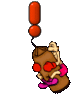 GIF animado (43175) Signo admiracion boxeador