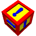 GIF animado (39301) Signo admiracion cubo letras