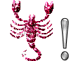 GIF animado (38676) Signo admiracion escorpio