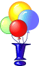 GIF animado (36618) Signo admiracion globos