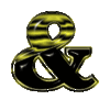 GIF animado (42124) Signo aspersan negro amarillo