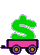 GIF animado (40134) Signo dolar vagon tren