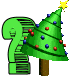 GIF animado (40698) Signo interrogacion arbol navidad