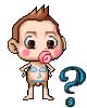 GIF animado (43074) Signo interrogacion bebe
