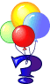 GIF animado (36619) Signo interrogacion globos