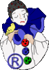 GIF animado (42952) Signo marca registrada arlequin