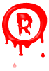 GIF animado (38409) Signo marca registrada sangre