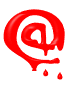 GIF animado (38411) Simbolo arroba sangre
