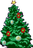 GIF animado (57982) Abeto navidad adornos