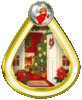 GIF animado (57885) Adorno del arbol de navidad