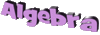 GIF animado (57092) Algebra morado